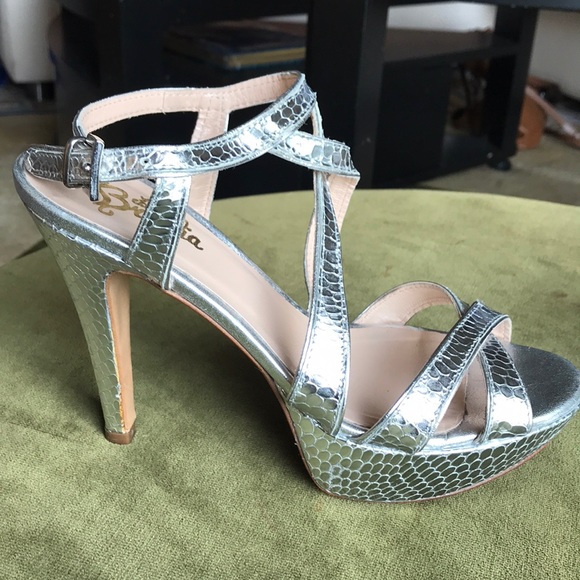 F.lli Bruglia silver platform heels, 7 - Picture 4 of 8